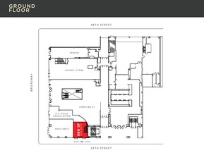 1540 Broadway, New York, NY for rent Floor Plan- Image 2 of 2