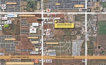 3201 116th St, Lubbock, TX - AERIAL map view