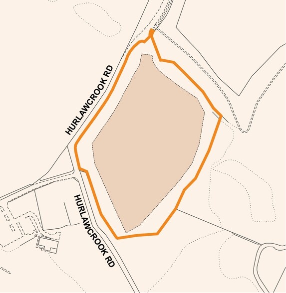 Hurlawcrook Rd, East Kilbride for sale - Plat Map - Image 1 of 2
