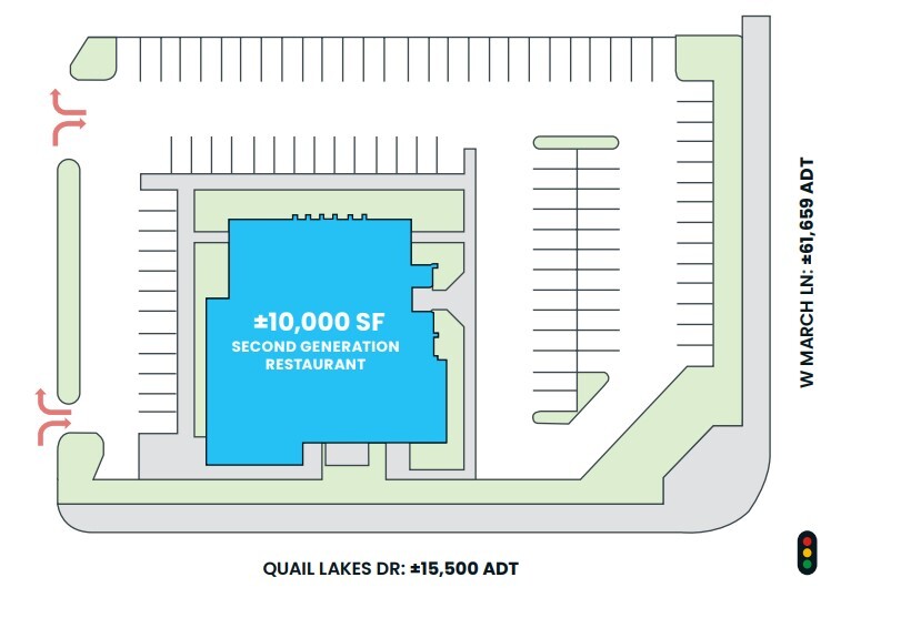 2593 W March Ln, Stockton, CA for rent - Site Plan - Image 2 of 2