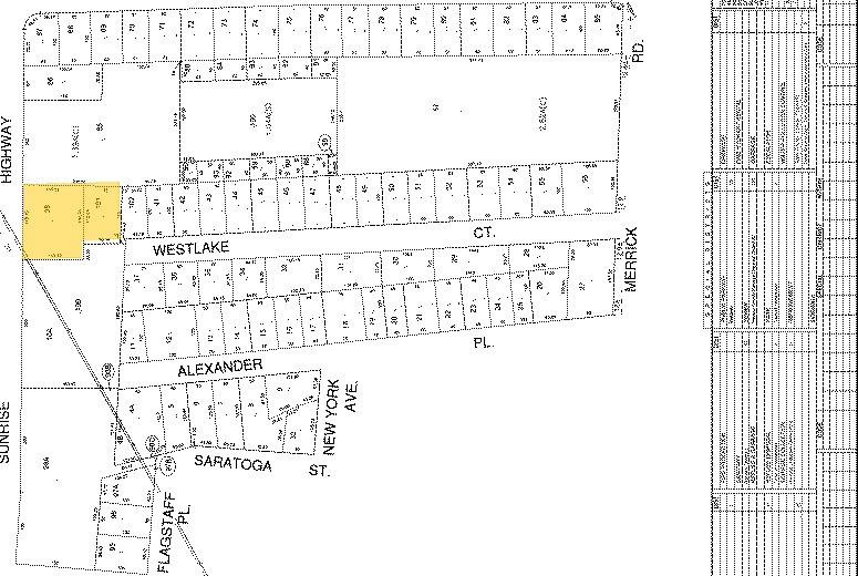 716 Sunrise Hwy, Rockville Centre, NY for rent - Plat Map - Image 2 of 2