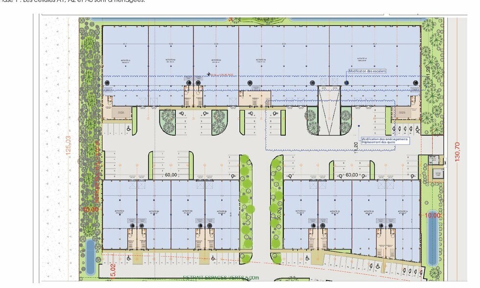 Light Industrial in Serris to rent - Site Plan - Image 3 of 3