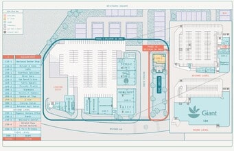 5350-5460 Westbard Ave, Bethesda, MD to rent Site Plan- Image 1 of 1