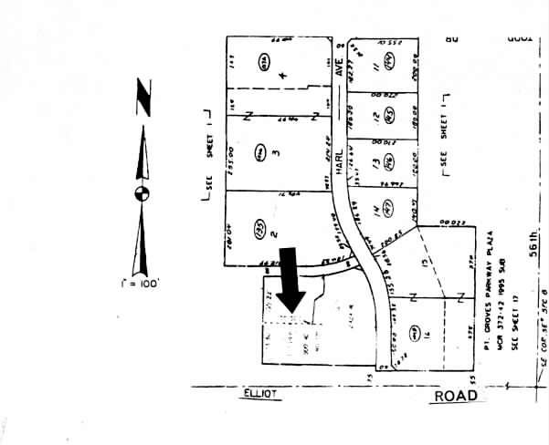 1804 W Elliot Rd, Tempe, AZ for rent - Plat Map - Image 2 of 5