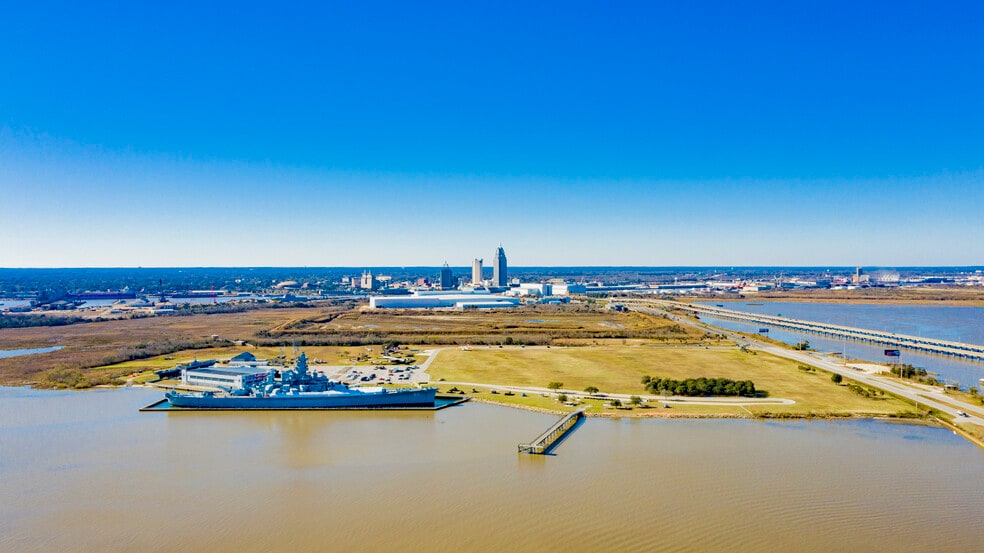 Battleship Bayshore Boats 225 x 200 Pky, Spanish Fort, AL for sale - Aerial - Image 1 of 12