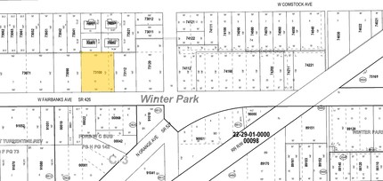 641 W Fairbanks Ave, Winter Park, FL for sale Plat Map- Image 1 of 1