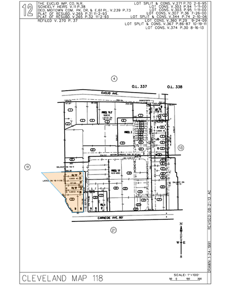 2070 E 61st Pl, Cleveland, OH for sale - Plat Map - Image 3 of 3