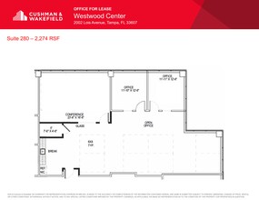 2002 N Lois Ave, Tampa, FL for rent Site Plan- Image 1 of 1