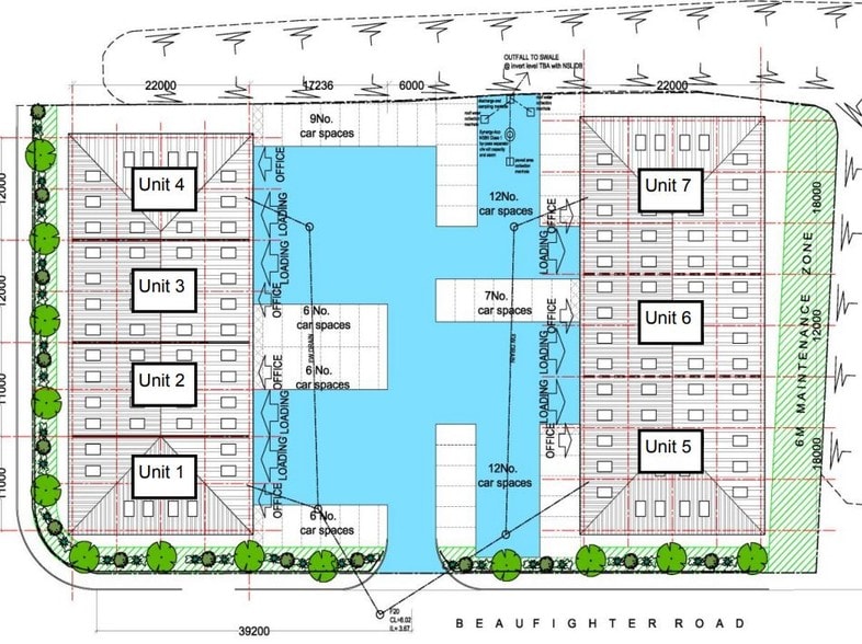 12 Beaufighter, Weston Super Mare to rent - Site Plan - Image 3 of 10