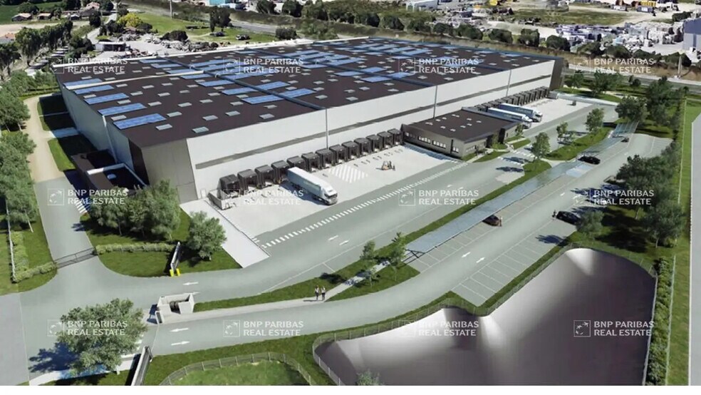 Light Industrial in Bruguières to rent - Aerial - Image 1 of 2