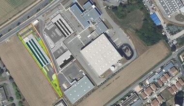 Rillieux La Pape - Aerial map view