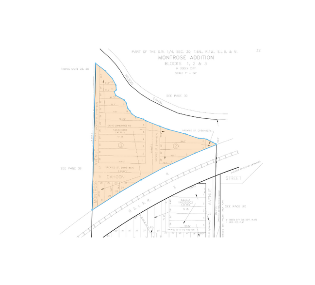 860 W 24th St, Ogden, UT for rent - Plat Map - Image 1 of 1