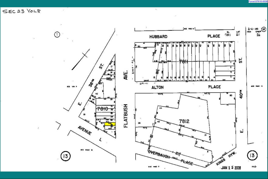 1908 Flatbush Ave, Brooklyn, NY for rent - Plat Map - Image 2 of 9