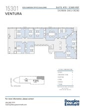 15301 Ventura Blvd, Sherman Oaks, CA for rent Floor Plan- Image 1 of 1