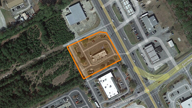 421 S Columbia Ave, Rincon, GA - aerial  map view - Image1