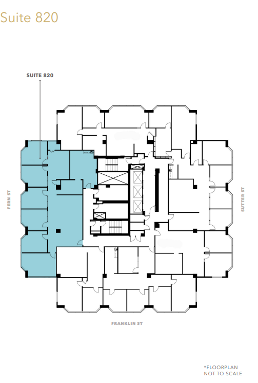 1388 Sutter St, San Francisco, CA for rent Floor Plan- Image 1 of 1