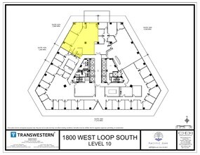 1800 West Loop S, Houston, TX for rent Floor Plan- Image 2 of 2