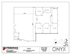 29777 Telegraph Rd, Southfield, MI to rent Floor Plan- Image 1 of 2