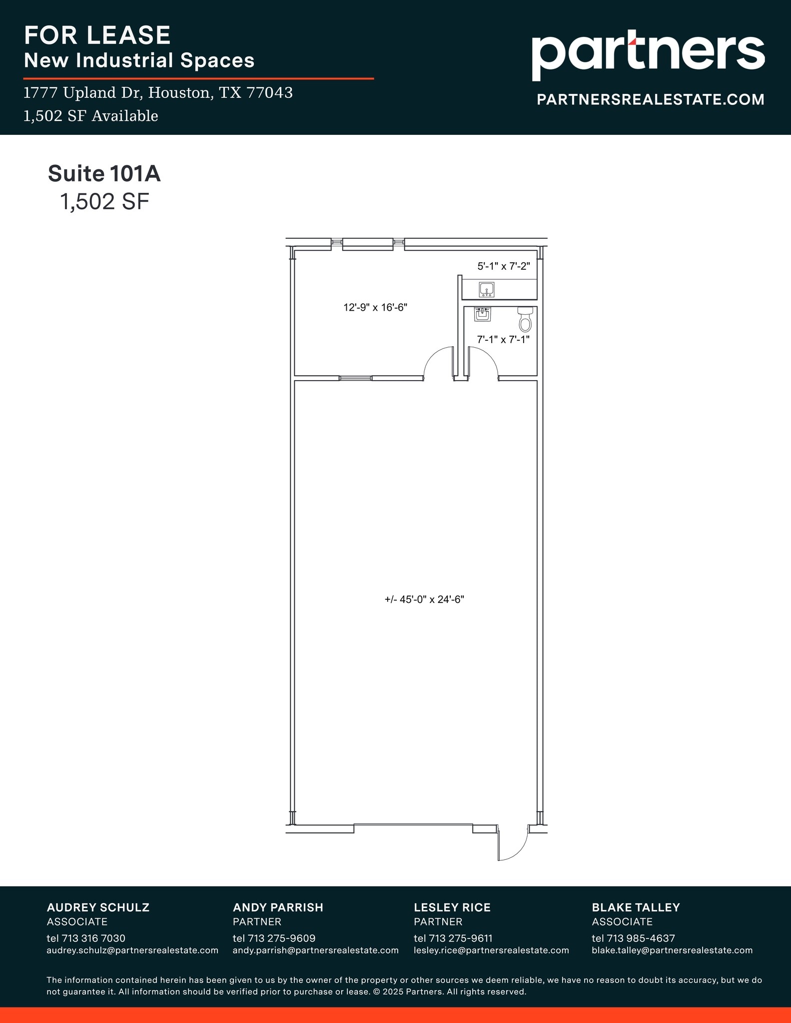 1771 Upland Dr, Houston, TX to rent Site Plan- Image 1 of 1