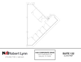 1400 Corporate Dr, Irving, TX for rent Floor Plan- Image 1 of 1