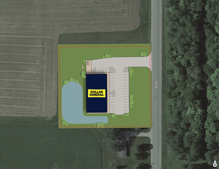 2050 S F 41, Mikado, MI for sale - Site Plan - Image 2 of 4