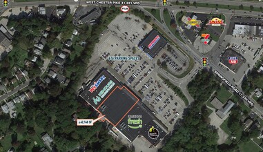 2910-2940 Springfield Rd, Broomall, PA - aerial  map view - Image1