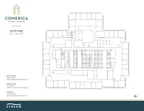 1717 Main St, Dallas, TX for rent Floor Plan- Image 1 of 1