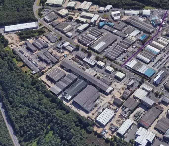 55 Haviland Road, Wimborne for sale - Aerial - Image 1 of 1