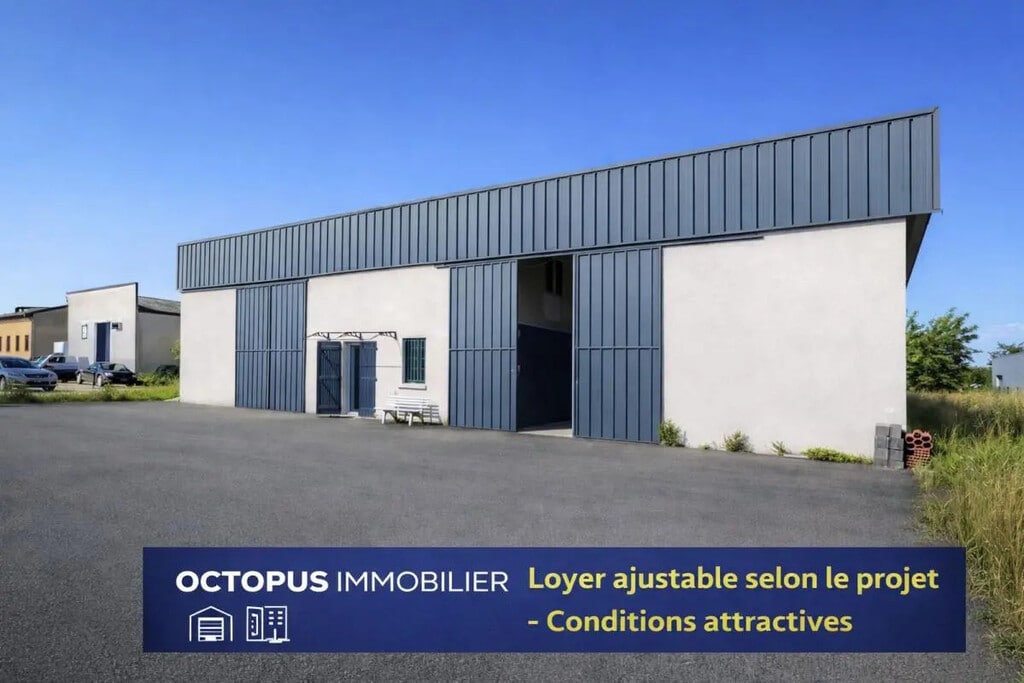 Location Local d'activités 1 200 m² - Photo 1
