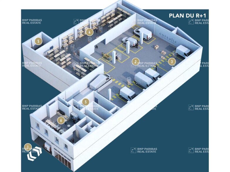 Industrial in Marseille to rent - Floor Plan - Image 3 of 12