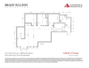 900 Elm St, Manchester, NH for rent Floor Plan- Image 1 of 1