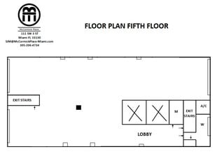 111 SW 3rd St, Miami, FL to rent Floor Plan- Image 1 of 1
