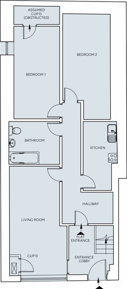 7-8 White Church Passage, London for sale - Floor Plan - Image 3 of 4