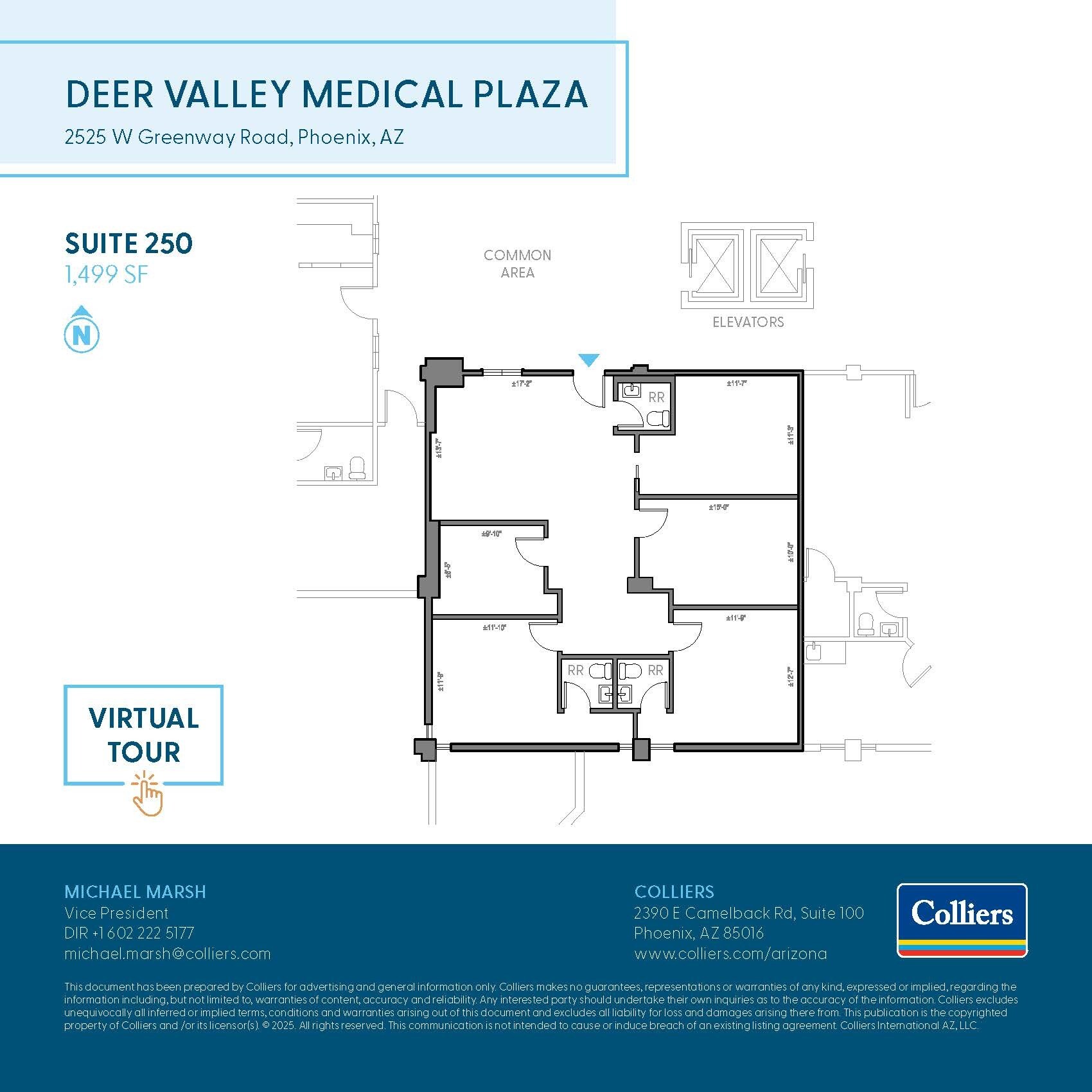 2525 W Greenway Rd, Phoenix, AZ to rent Floor Plan- Image 1 of 1