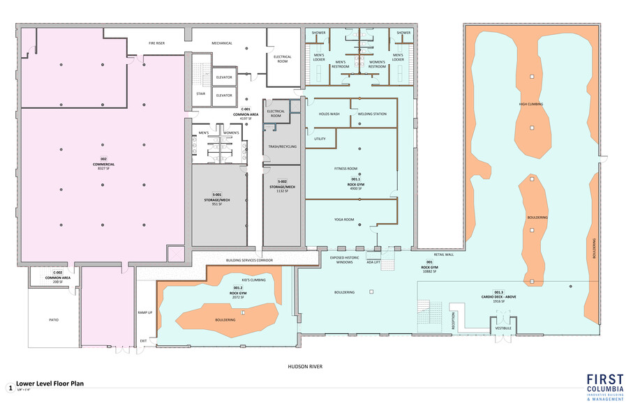 545-547 River St, Troy, NY for rent - Floor Plan - Image 2 of 4