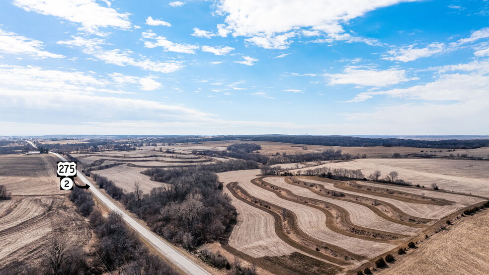 84.51 Acres US 275, Sidney, IA for sale - Aerial - Image 3 of 10