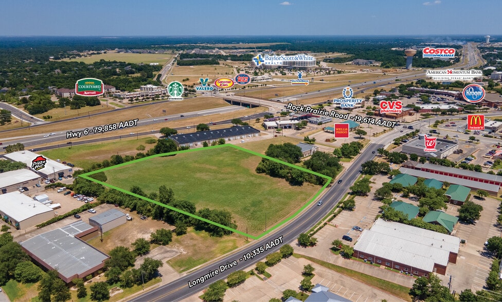 Longmire Drive, College Station, TX for sale - Aerial - Image 1 of 1