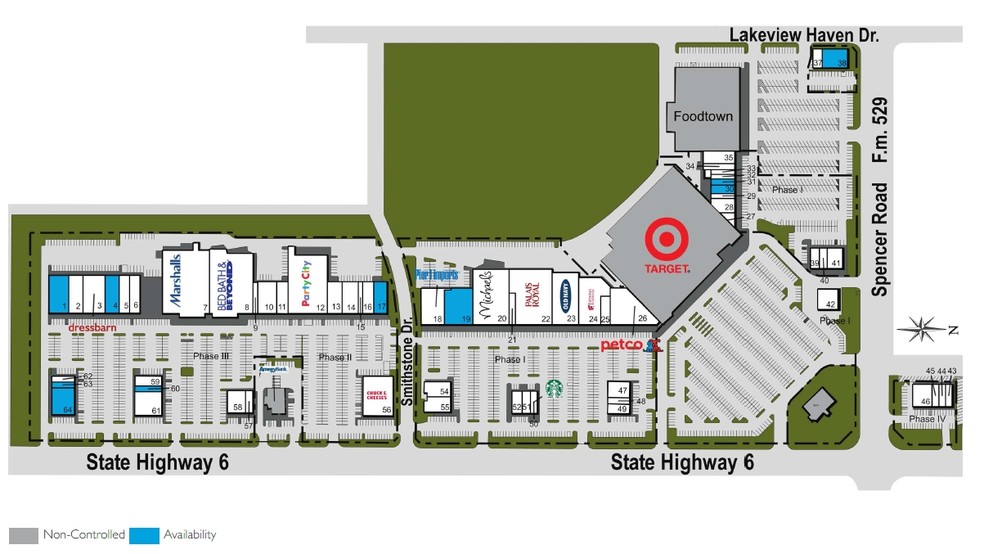 6813-6883 SW Highway 6 N, Houston, TX for sale - Site Plan - Image 1 of 1