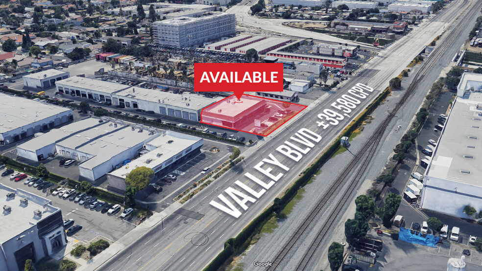 13900-13912 E Valley Blvd, La Puente, CA for rent - Aerial - Image 2 of 7