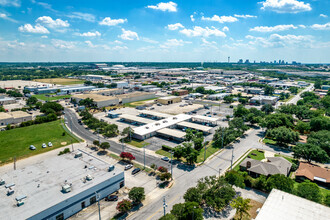 1155 Brussels St, San Antonio, TX - aerial  map view