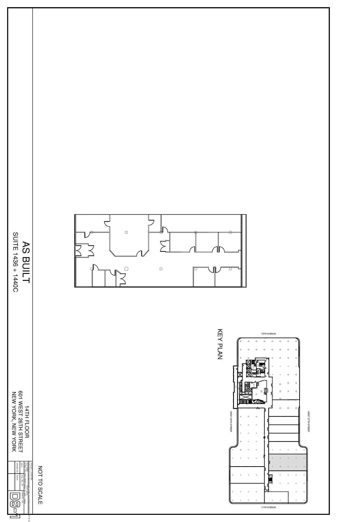 601 W 26th St, New York, NY to rent Floor Plan- Image 1 of 1
