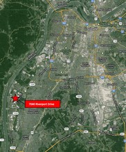 7040 Riverport Dr, Louisville, KY - aerial  map view