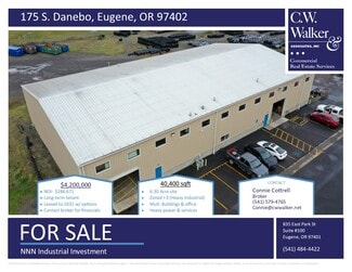 More details for 175 S Danebo Ave, Eugene, OR - Industrial for Sale