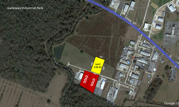 Lot 2 Terminal Ct, Geismar, LA for sale Aerial- Image 1 of 1