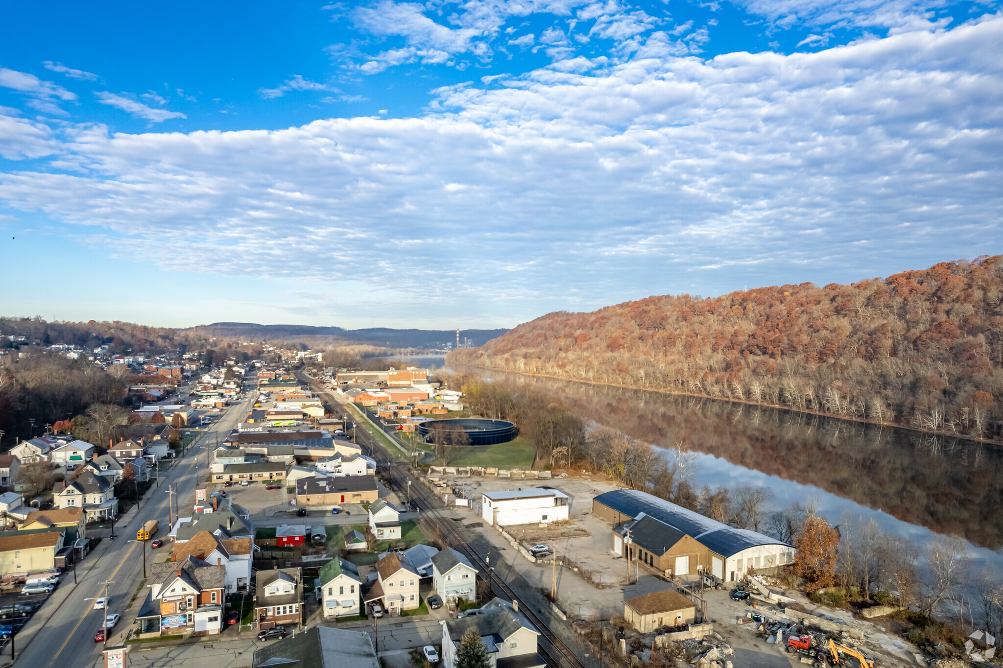 1101 Railroad St, Monongahela, PA for sale Aerial- Image 1 of 22