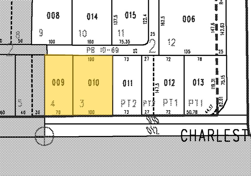 3021-3031 E Charleston Blvd, Las Vegas, NV for rent - Plat Map - Image 2 of 45