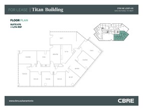 2700 NE Loop 410, San Antonio, TX for rent Site Plan- Image 1 of 1