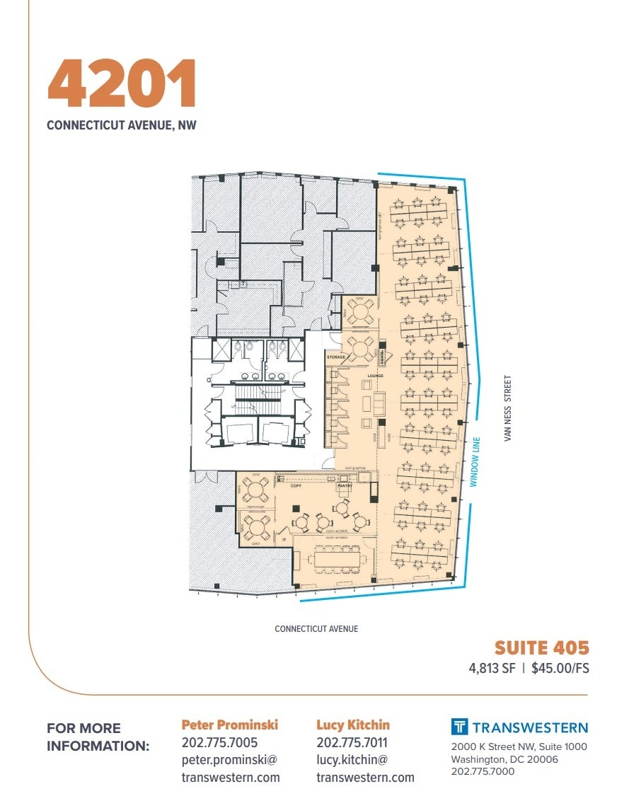 4201 Connecticut Ave NW, Washington, DC to rent Floor Plan- Image 1 of 1