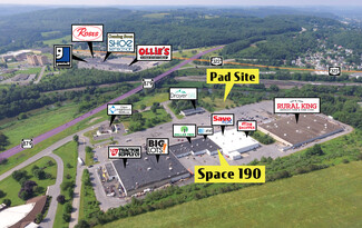 More details for 1682-1900 River Rd, Clearfield, PA - Retail for Rent