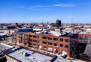 1640 W Walnut St, Chicago, IL - AERIAL map view